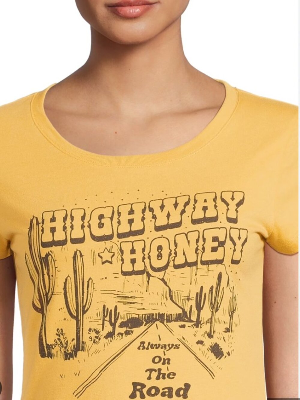 Highway Honey Yellow Junior tee shirt L (11-13)